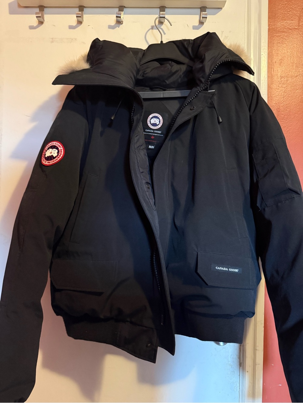 Canada Goose Black Chilliwack Bomber 2XL